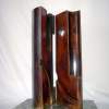 Relic Series Opposing Views - Steel Sculptures - By Donald Mee, Abstract Sculpture Artist