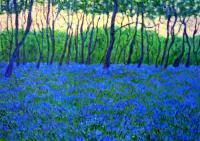 Sottobosco - Oil On Canvas Paintings - By Mario Sampieri, Impressionist Painting Artist