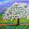 Primavera Siciliana - Oil On Canvas Paintings - By Mario Sampieri, Impressionist Painting Artist