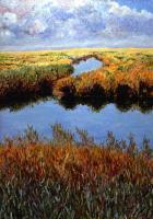 Landscape - Canneto - Oil On Canvas