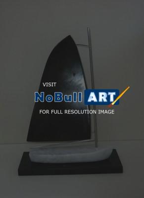 My Work - Sailboat - Marble