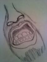 Gansta Grillz - Pencilpaper Drawings - By Seth Reid, Sketch Drawing Artist