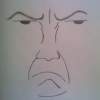 Not In Tha Mood - Pencilpaper Drawings - By Seth Reid, Sketch Drawing Artist