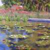 Water Lilies - Oil On Linen Panel Paintings - By Olga Gorbacheva, Impressionism Painting Artist