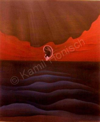 General Gallery - Night Soundwave - Oil On Canvas
