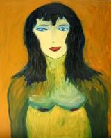 Heads - Animal Woman - Oil On Canvas