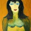 Animal Woman - Oil On Canvas Paintings - By Iveta Iveta, Abstract Painting Artist
