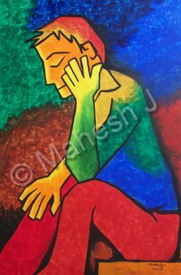 Classic - Thinking - Acrylic