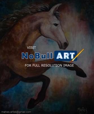 Animals - Horse - Acrylic