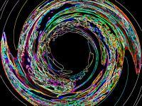 Mixed Media - Metallic Swirl - Mixed Media