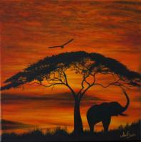 Animal World - Happy Hours - Acrylic