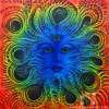 Maya - Psychedelic Art - Acrylic Uv Paints Paintings - By Liromo Liromo, Psychedelic Art Painting Artist