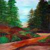 Road To Somewhere - Acrylic Paintings - By Donald Penwell, Acrylic Painting Artist