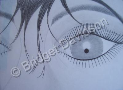 Fantasy Art - Eye See You - Graphite Pencils