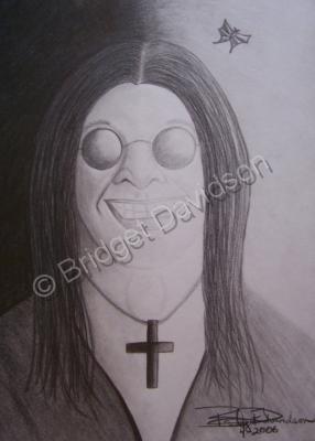 Portraits - Ozzy - Graphite Pencils