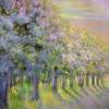 Dreamy Trees - Oil On Canvas Paintings - By Lian Zhen, Contemporary Painting Artist