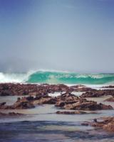 Wave Break - Digital Photography - By Kelly Isle, Nature Photography Artist