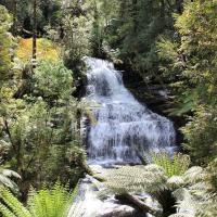 Triplet Falls - Digital Photography - By Kelly Isle, Nature Photography Artist