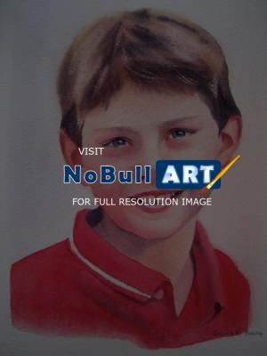 Portrait - Little Boy - Watercolor