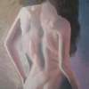 Standing Nude - Oil Paintings - By Johan Smit, Realism Painting Artist