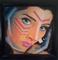 Future Eyes - Oil Paintings - By Johan Smit, Abstract Painting Artist