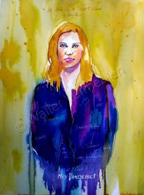 2012 - Mrs Vandebilt - Watercolor