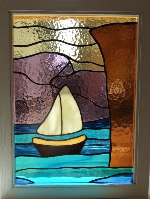 Stained Glass - Pulpit - Glass