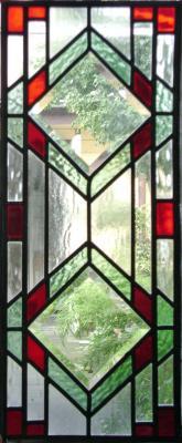 Stained Glass - Diamond Door Panel - Glass