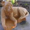 Leonessa - Stone Sculptures - By Gisvelto Mele, Classico Sculpture Artist