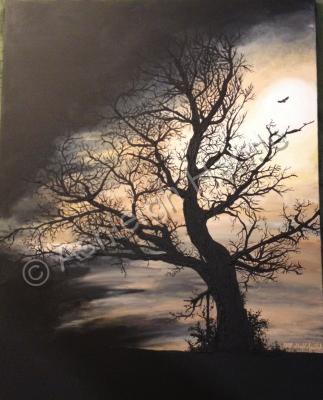 Subject Tree - Currently Untitled - Acrylic