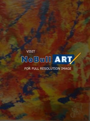 Dec 2009 - Volcano Painting - Abstract