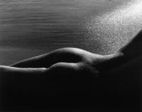 Nudes - Nude On Beach - Black And White Silver Print