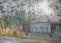 Old Podolsk - Oil On Canvas Paintings - By Alexander Vilderman, Classic Painting Artist