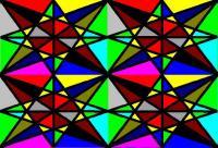 Starburst1 - Ms Paint Digital - By Bert Davis, Geometric Digital Artist