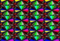 Starburst 5 - Ms Paint Digital - By Bert Davis, Geometric Digital Artist