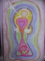 Healing Angels - The Diva Within - Pencilacrylicpastel