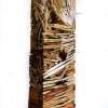 Vertical Dam - Wood And Paint Sculptures - By Barry Scharf, Abstract Sculpture Artist