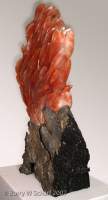 Sculpture - Spiritual Fire - Alabaster And Lava