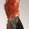 Spiritual Fire - Alabaster And Lava Sculptures - By Barry Scharf, Representational Sculpture Artist