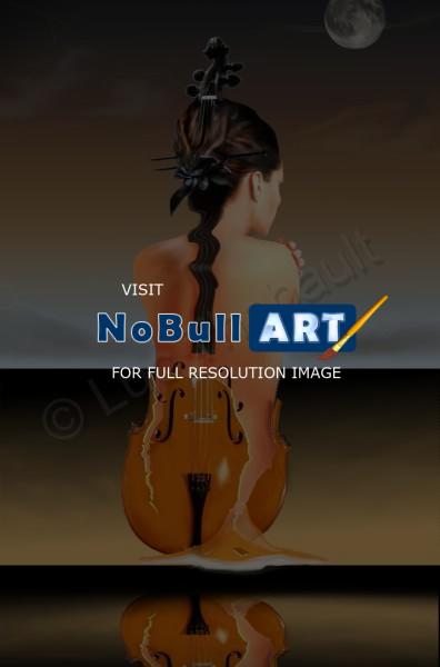 2010 - Music Birth Cello - Acrylics