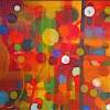 Kaleidoscope - Acrylics Paintings - By Holly Blessing, Abstract Painting Artist