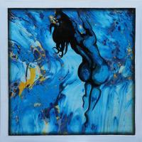 Figurative - Blue Water - Oil On Canvas