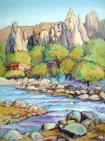 Landscape - Zangezur - Oil On Canvas