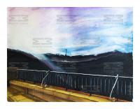2013 Series - Valle De Los Caidos - Watercolor On Paper