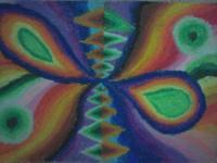 Abstract - Oil Pastel Paintings - By Kenneth Villamin, Impressionism Painting Artist
