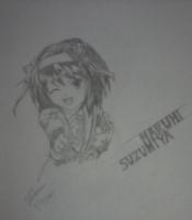 Pencil Sketch - Haruhi Suzumiya - Pencil