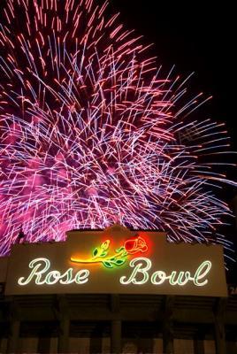 Los Angeles Nights - Rose Bowl Surprise - Digital Giclee