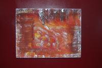 Tequilla Sunrise - Acrilic Paintings - By Cortney Hamel, Abstract Painting Artist