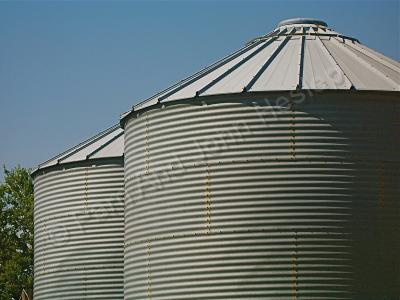 Rural Reflections - Silos - Digital Photography