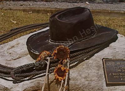 Set In Stone - Cowboy Send Off - Digital Photography